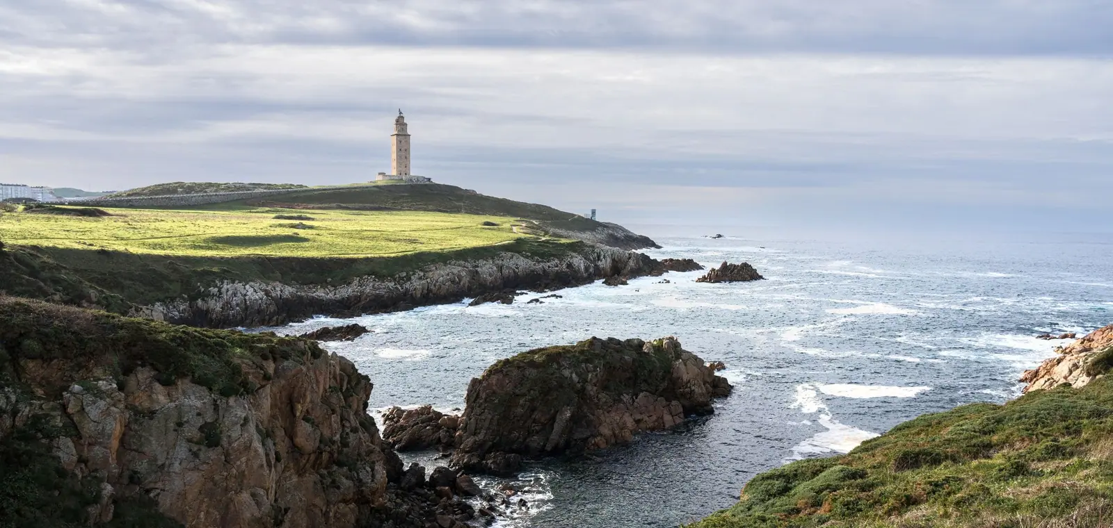 La Torre de Hércules de A Coruña, una imagen sobre el precio del seguro de decesos en A Coruña